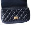 Secondhand Chanel Black Quilted Leather Reissue 2.55 Belt Bag - '10s