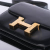 Second hand Hermès Black Box Calfskin Constance 18 Shoulder Bag
