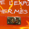 Secondhand Hermès Kelly Orange Vinyl Bag