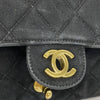 Secondhand Chanel Flap bag Black Suede