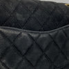Secondhand Chanel Flap bag Black Suede