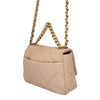 Secondhand Chanel 19 Beige Leather Bag