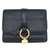 Chloe Alphabet Chain Clutch Bag Leather