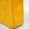 Secondhand Chanel Coco Mark Yellow Patent Leather Bag
