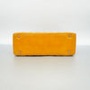 Secondhand Chanel Coco Mark Yellow Patent Leather Bag