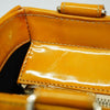 Secondhand Chanel Coco Mark Yellow Patent Leather Bag
