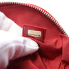 Secondhand Chanel Matelasse Pouch Red Leather Accessories