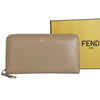 Fendi By The Way Zip Around Wallet Leather