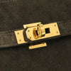 Secondhand Hermès Kelly Sport Brown Suede Bag