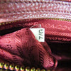 Secondhand Prada Boston Red Leather Bag