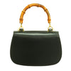 Secondhand Gucci Bamboo Black Leather Bag