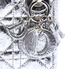Dior Micro Metallic Crinkled Calfskin Cannage Lady Dior Secondhand