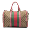 Gucci Medium GG Canvas Web Joy Boston Bag Secondhand
