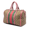 Gucci Medium GG Canvas Web Joy Boston Bag Secondhand