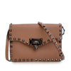 Valentino Mini Leather Rockstud Flap Crossbody Secondhand