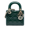 Dior Mini Patent Cannage Lady Dior Secondhand