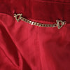 Secondhand Gucci by Tom Ford Red Cotton Velvet Pantsuit - '90s