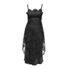 Secondhand Moschino Scalloped Lace Dress - '10s