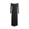 Secondhand Gianfranco Ferré Off-shoulder Long Dress - '90s
