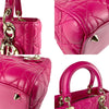 Christian Dior Lady Dior Bag Leather