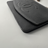 Chanel Logo Wallet on Chain Leather
