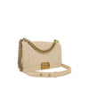 Secondhand Chanel Old Medium Quilted Caviar Boy Flap