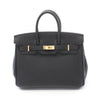 Secondhand Hermès Birkin 25 Black Leather Bag