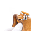 Secondhand Hermès Jypsiere Orange Leather Bag