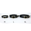 Secondhand Gucci Interlocking G Black Leather Jewelry