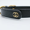 Secondhand Gucci Interlocking G Black Leather Jewelry