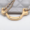 Chanel Lady Handle Flap Card Holder on Chain Quilted Calfskin