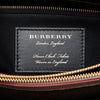 Secondhand Burberry Medium House Check Trimmed Leather Camberley Satchel