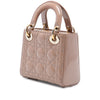 Secondhand Dior Mini Patent Cannage Lady Dior
