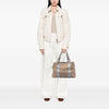 Gucci Medium GG Canvas Bamboo Libeccio Tote Secondhand