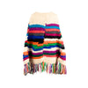 Secondhand Collection Privée Fringed Knitted Poncho - '10s
