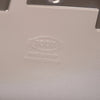 Secondhand Tod’s Double T Grey Leather Continental Wallet with Shoulder Strap - '10s
