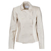 Secondhand Prada Pearl Pink Blazer and Skirt Set - '10s