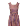 Secondhand Fiorucci Checkered Prairie Dress Set - '70s
