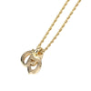 Secondhand Dior CD Gold Plated Jewelry