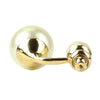 Secondhand Dior CD Gold Plated Jewelry