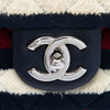 Chanel Jumbo Stripe Jersey Felt and Rope Flap Secondhand