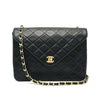 Chanel Vintage Envelope Flap Bag Quilted Leather