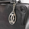 Secondhand Cartier Marcello Black Leather Bag