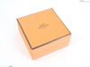 Secondhand Hermès Clic H Orange Metal Jewelry