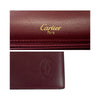 Secondhand Cartier Must line Burgundy Leather Bag