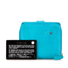 Secondhand Chanel Camellia Blue Leather Accessories