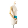Secondhand Chanel Camellia Blue Leather Accessories