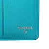 Secondhand Chanel Camellia Blue Leather Accessories