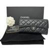 Secondhand Chanel Coco Mark Black Leather Accessories