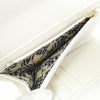 Secondhand Chanel Coco Mark White Leather Accessories